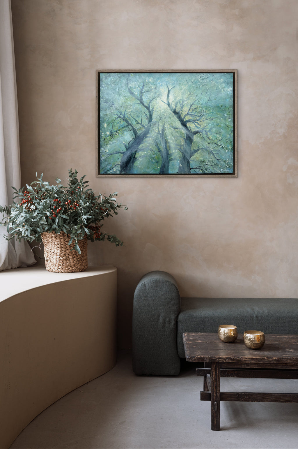 Forest Cathedral | Limited Edition Hand-Embellished Canvas Print