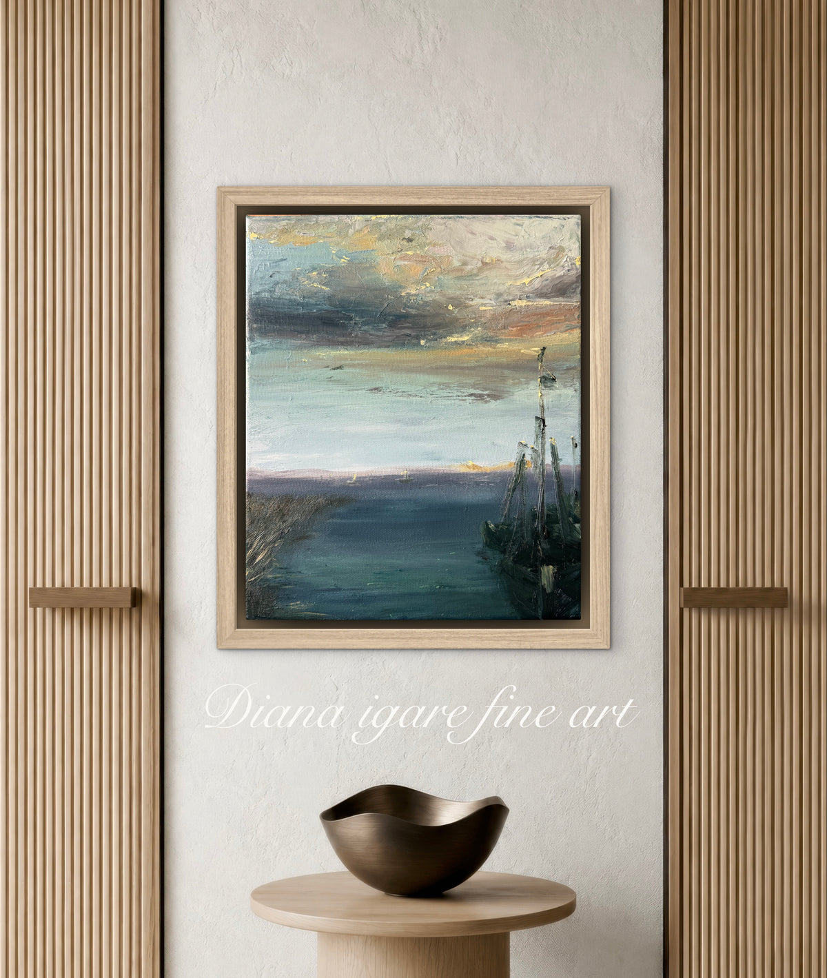 A Date in Kintai No. 3 | Limited Edition Hand-Embellished Canvas Print