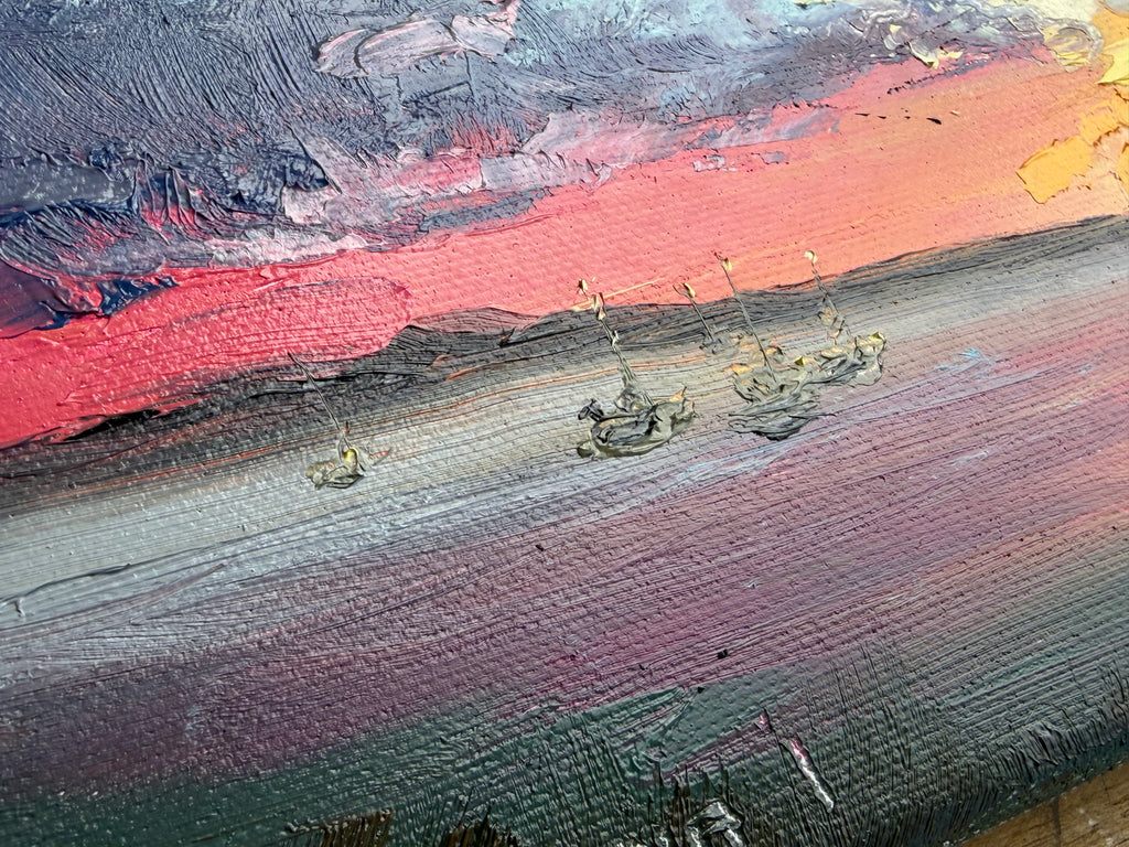 Touch of the sun | Canvas Print | Diana Igare Fine Art | Limited Edition Hand-Embellished Canvas Print