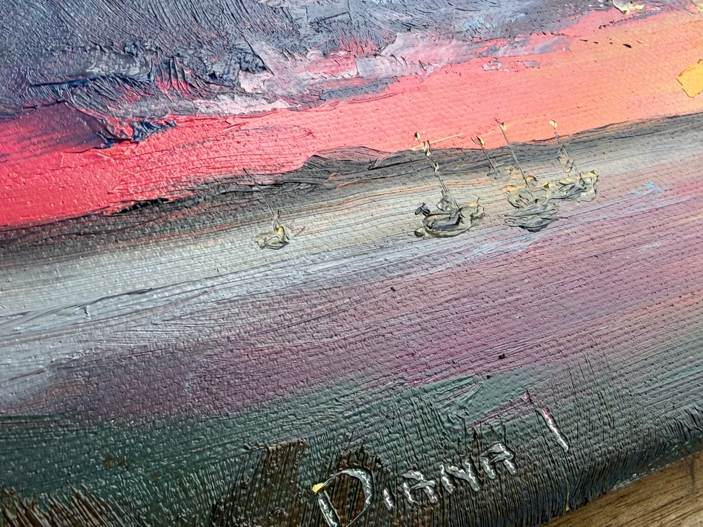 Touch of the sun | Canvas Print | Diana Igare Fine Art | Limited Edition Hand-Embellished Canvas Print