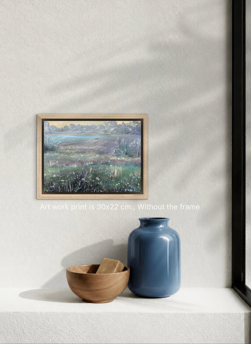 Field of Dew | Limited Edition Hand-Embellished Giclée Print