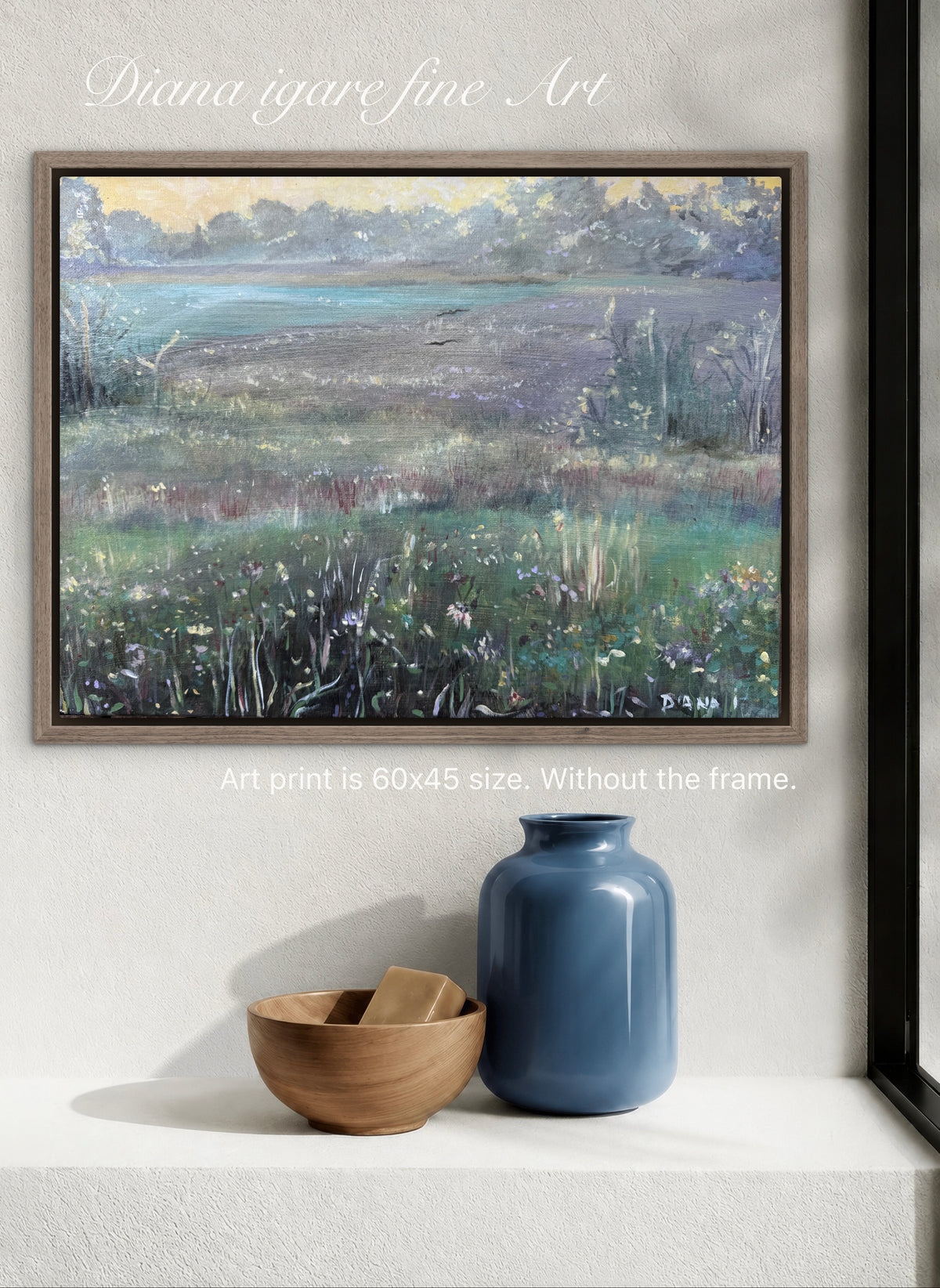 Field of Dew | Limited Edition Hand-Embellished Giclée Print