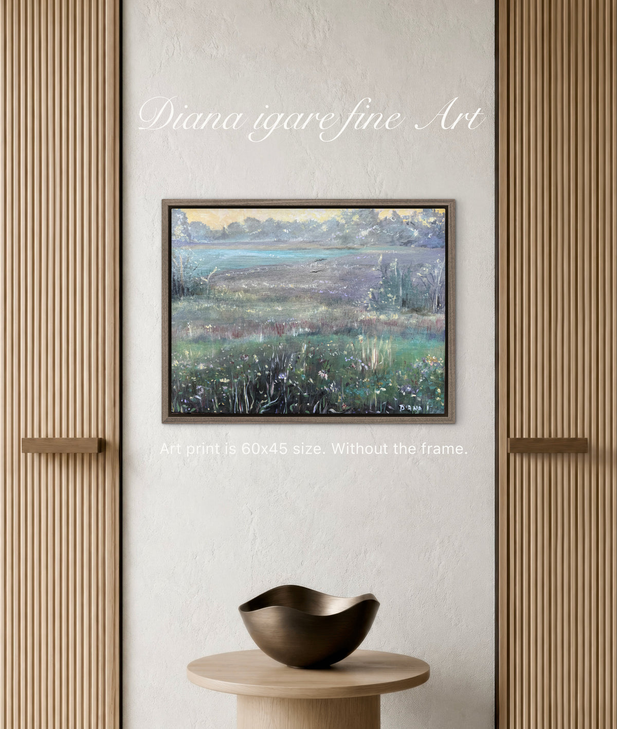 Field of Dew | Limited Edition Hand-Embellished Giclée Print
