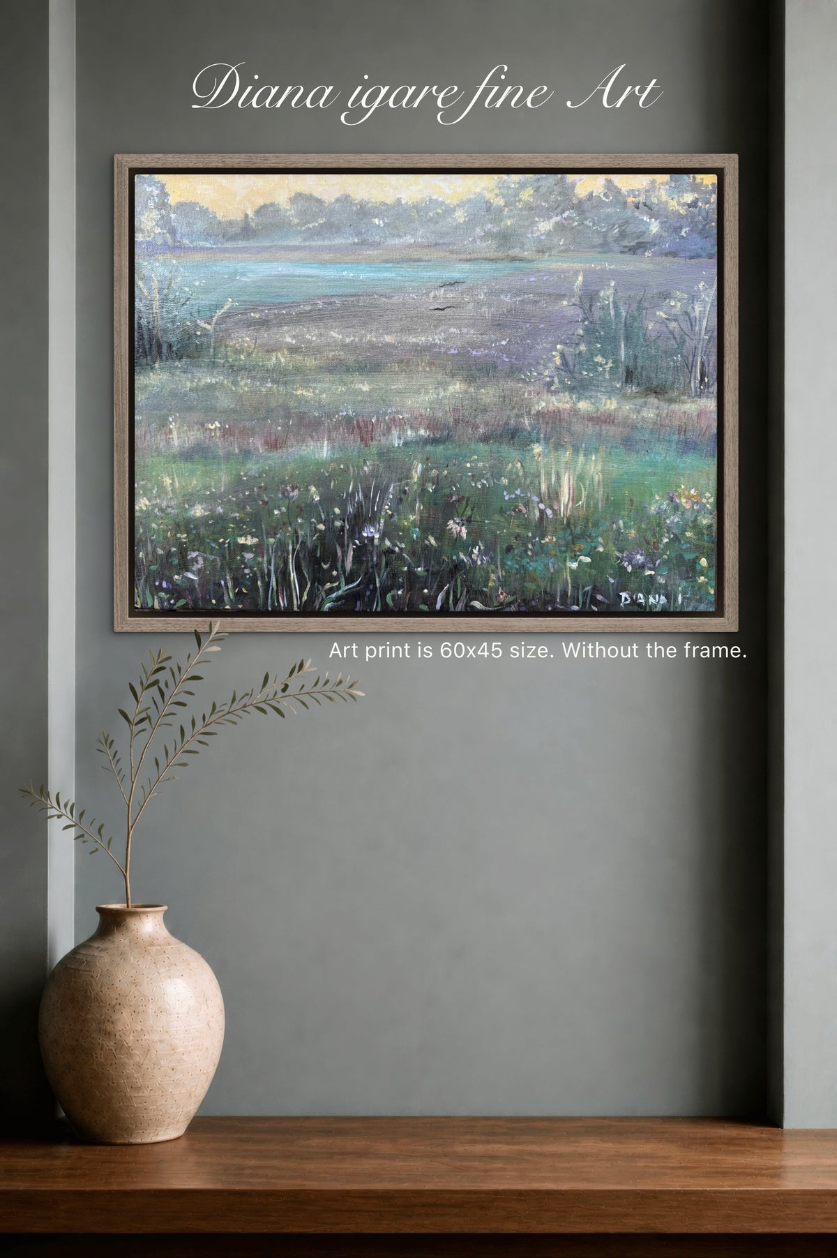 Field of Dew | Limited Edition Hand-Embellished Giclée Print