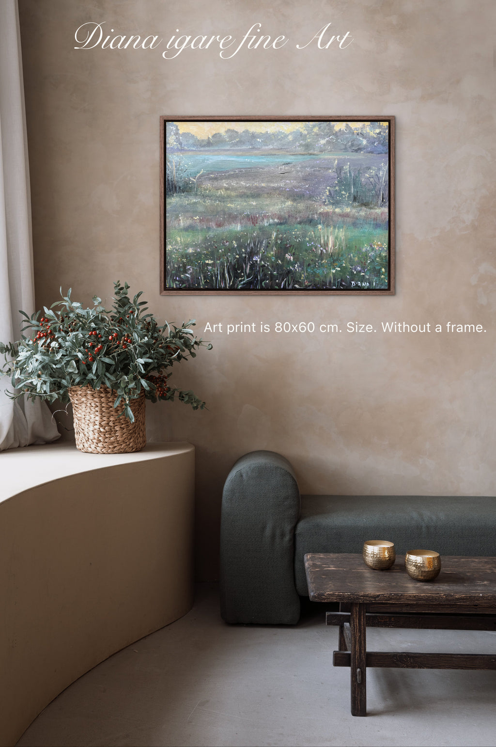 Field of Dew | Limited Edition Hand-Embellished Giclée Print