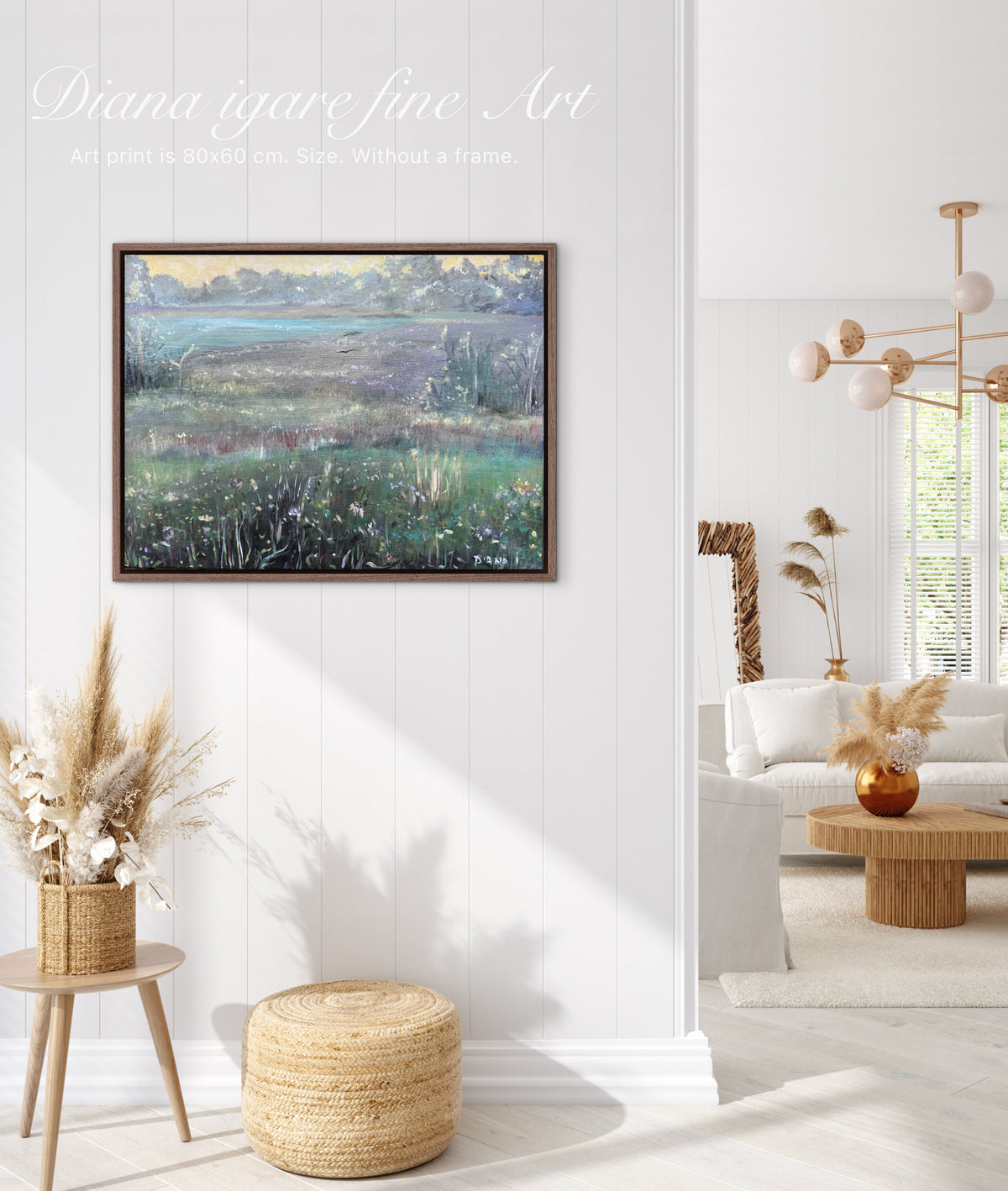 Field of Dew | Limited Edition Hand-Embellished Giclée Print