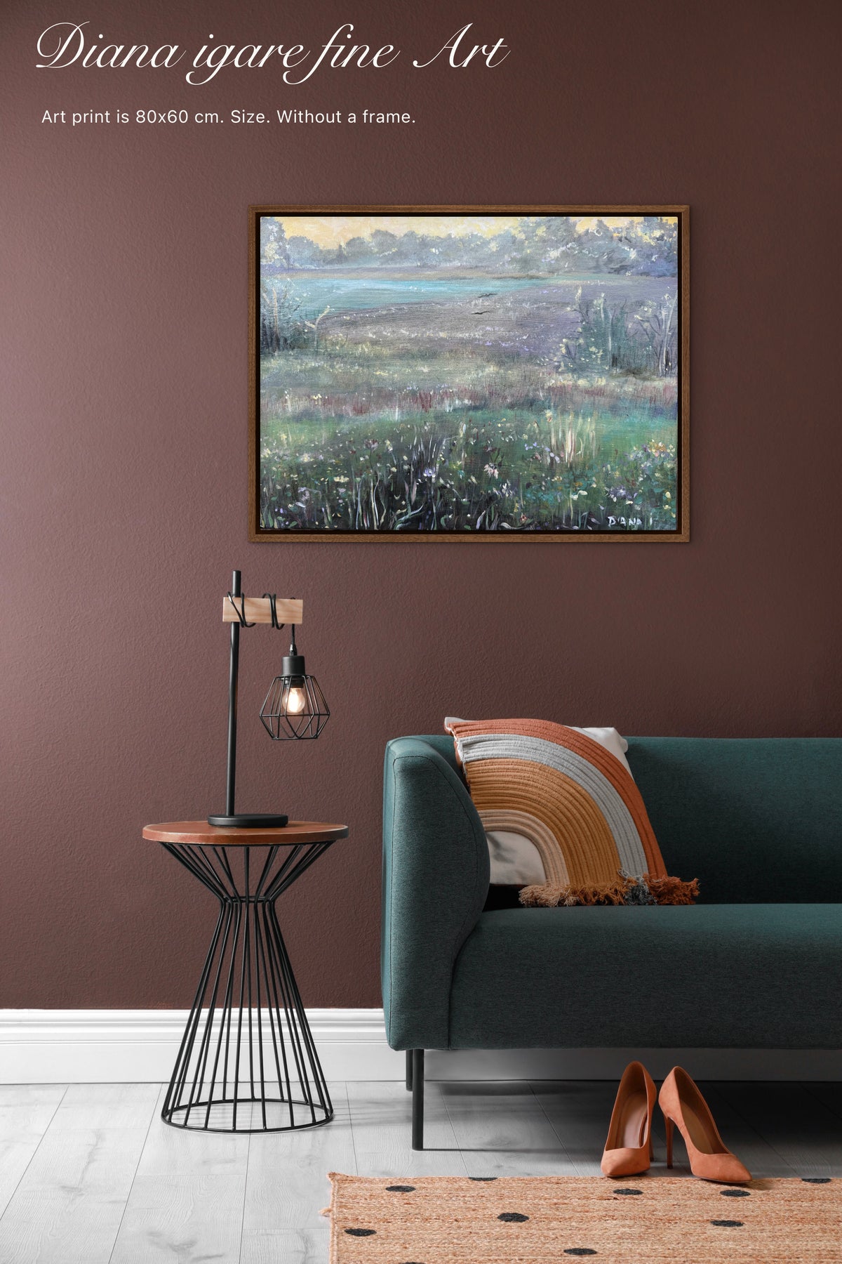 Field of Dew | Limited Edition Hand-Embellished Giclée Print
