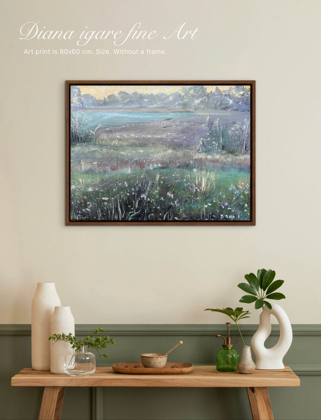 Field of Dew | Limited Edition Hand-Embellished Giclée Print