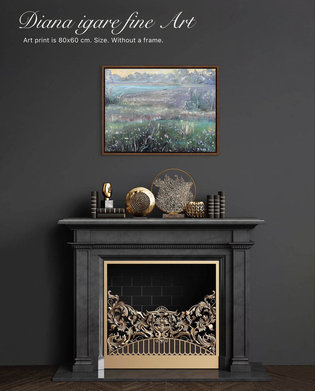 Field of Dew | Limited Edition Hand-Embellished Giclée Print