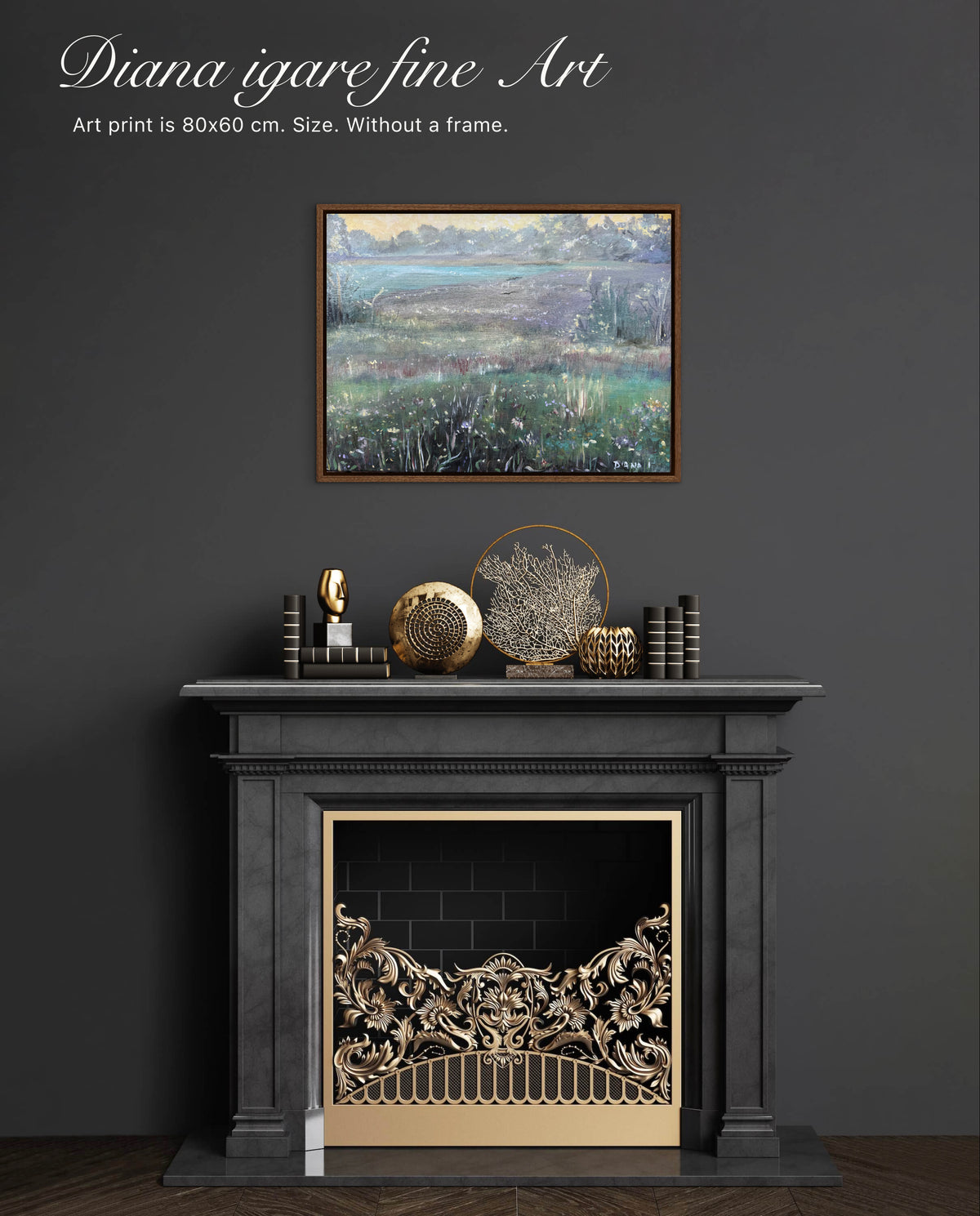 Field of Dew | Limited Edition Hand-Embellished Giclée Print