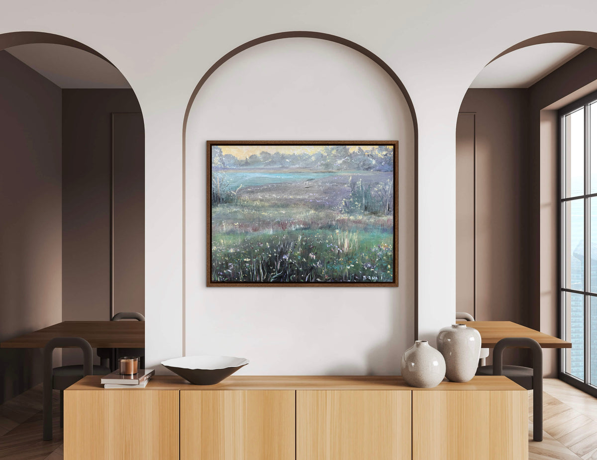 Field of Dew | Limited Edition Hand-Embellished Giclée Print