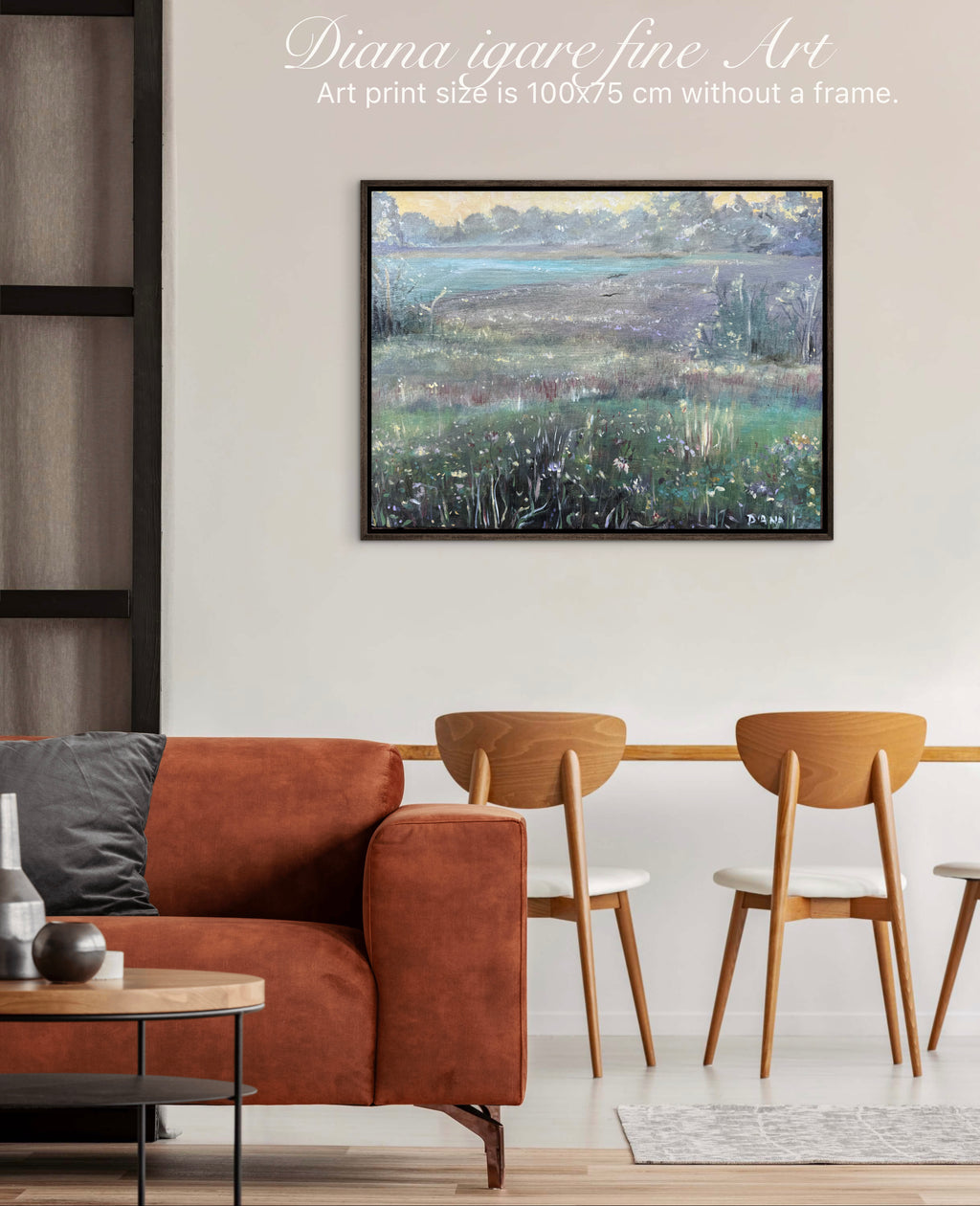 Field of Dew | Limited Edition Hand-Embellished Giclée Print