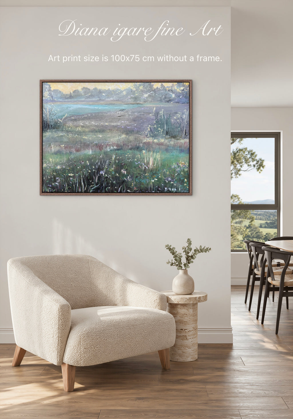 Field of Dew | Limited Edition Hand-Embellished Giclée Print