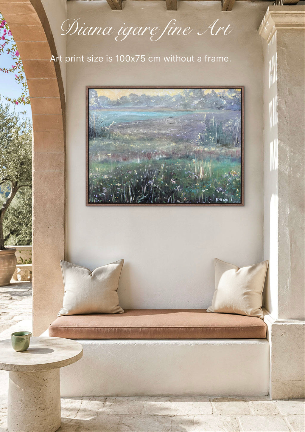 Field of Dew | Limited Edition Hand-Embellished Giclée Print