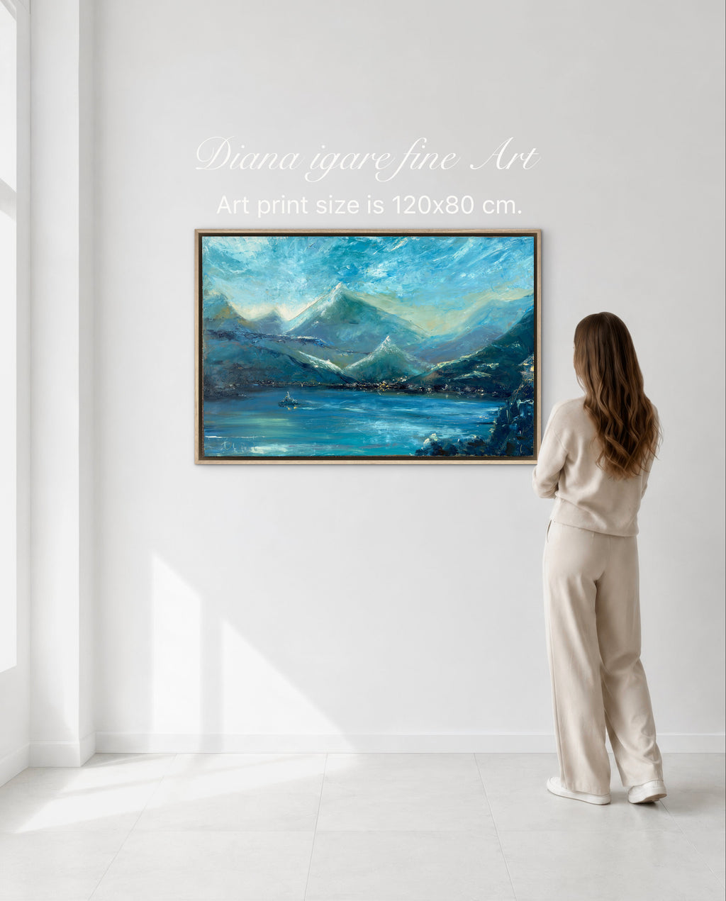 Escape to Como | Limited Edition Hand-Embellished Giclée Print