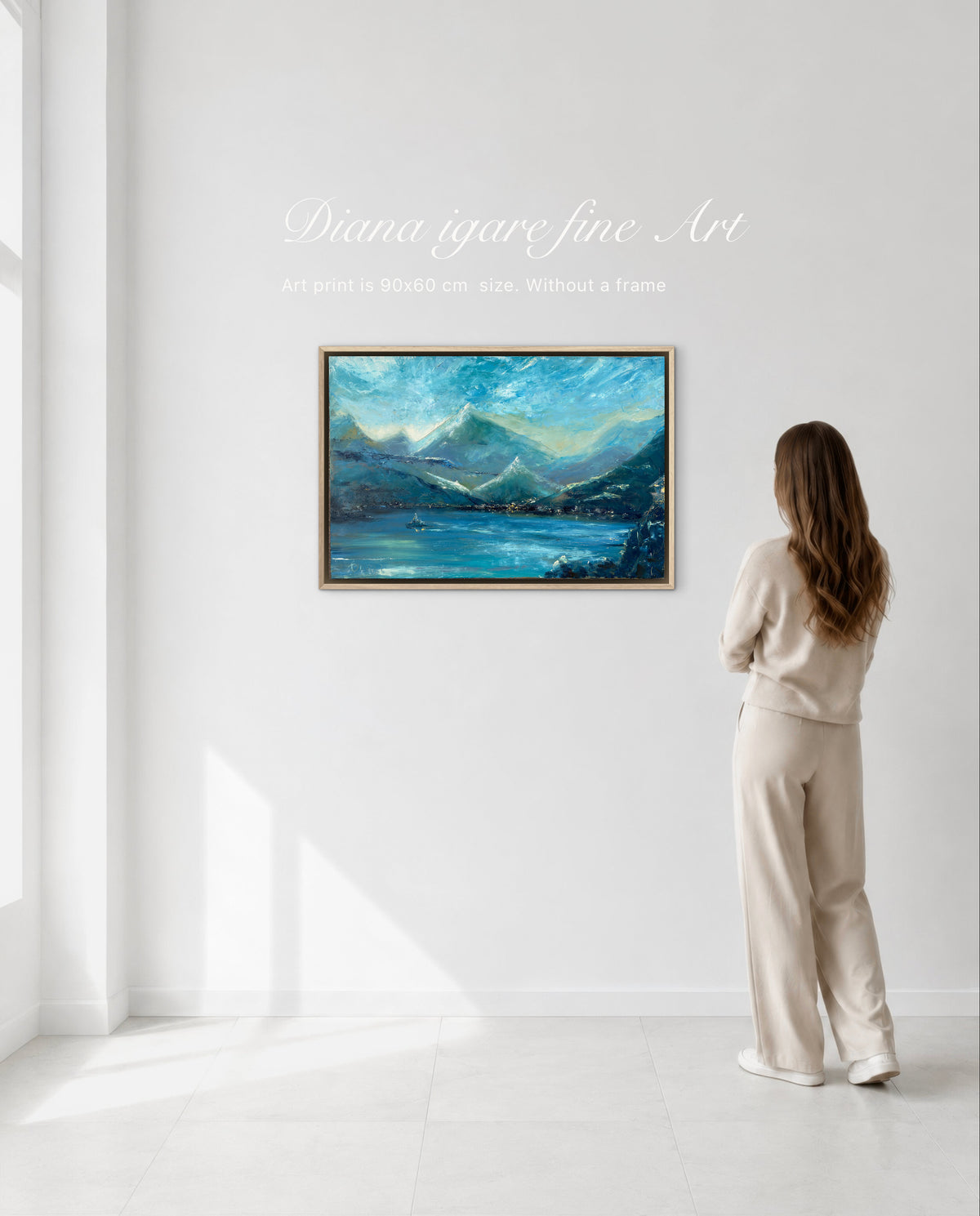 Escape to Como | Limited Edition Hand-Embellished Giclée Print