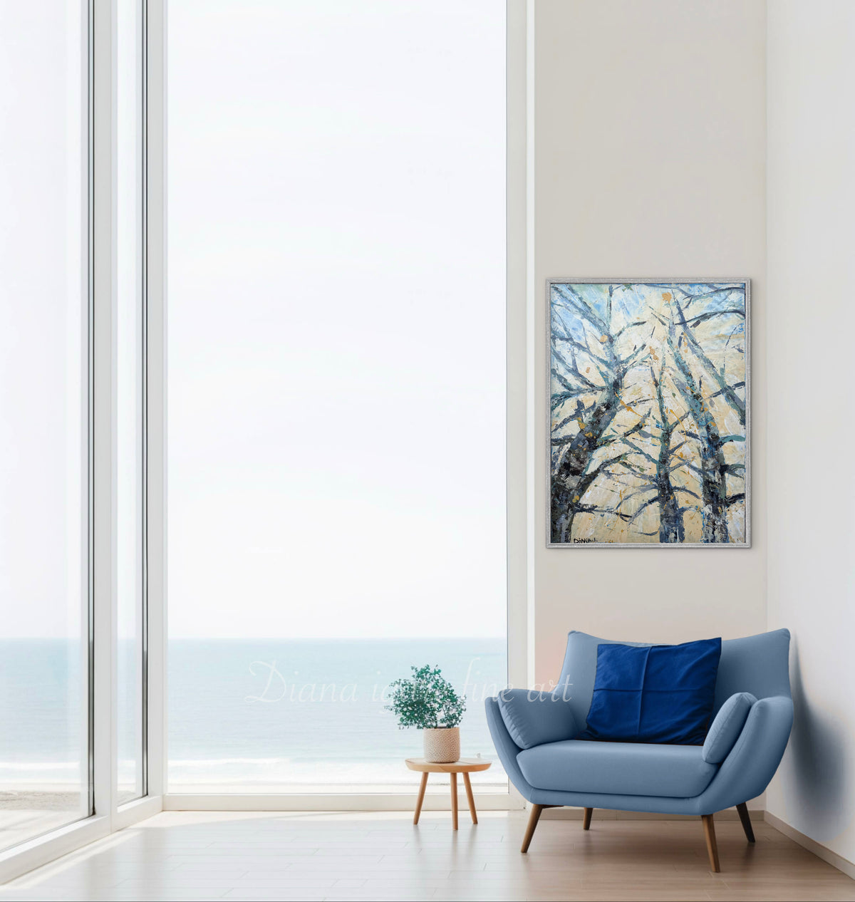 Dancing with the Spring Wind | Limited Edition Hand-Embellished Canvas Print