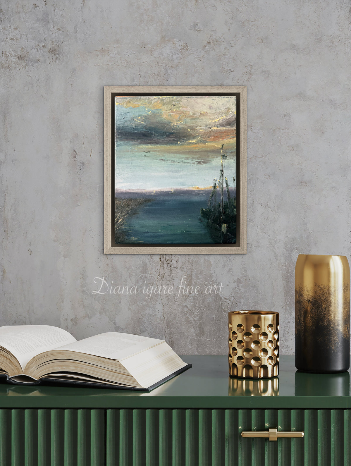 A Date in Kintai No. 3 | Limited Edition Hand-Embellished Canvas Print