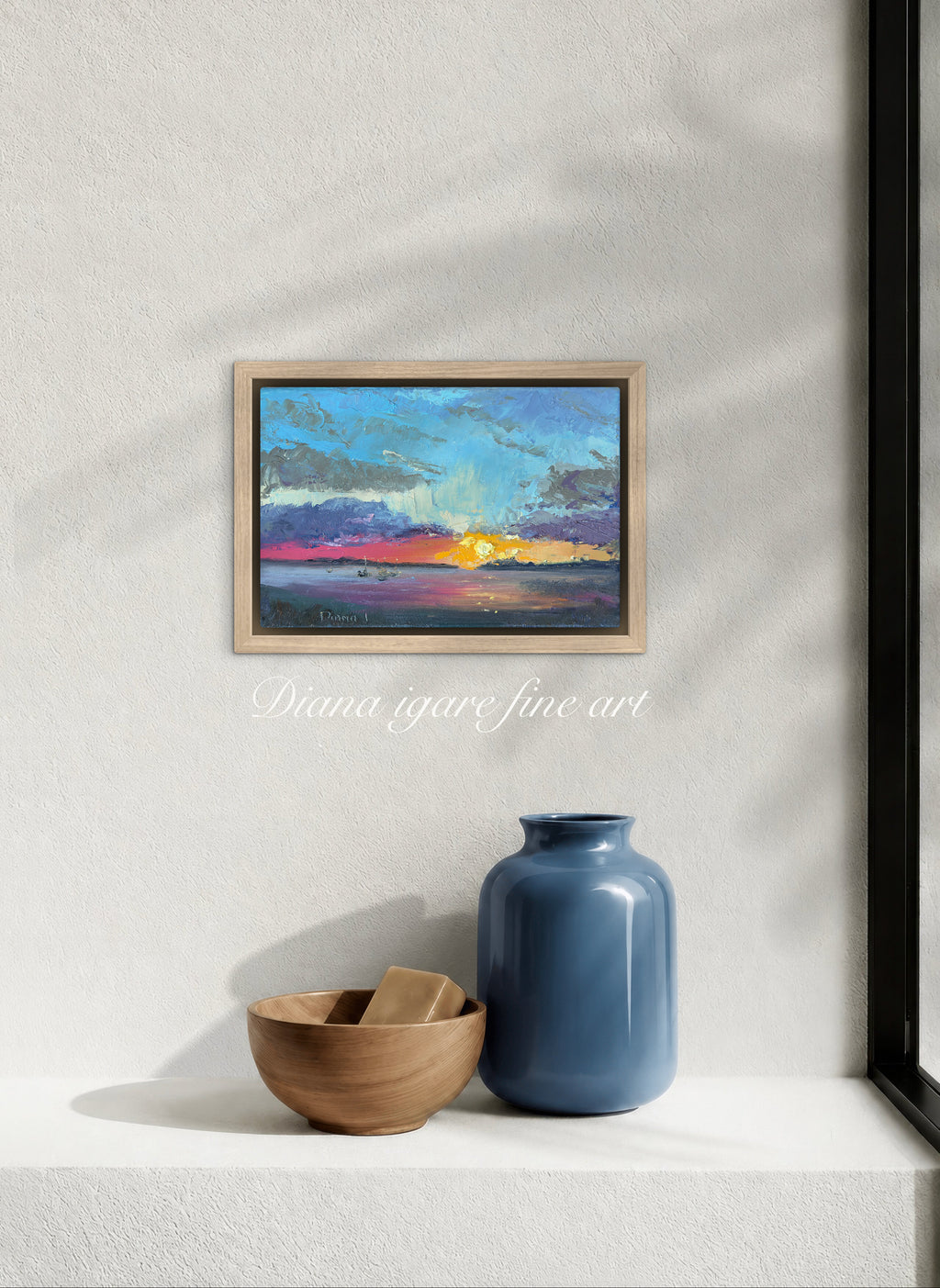 Touch of the sun | Canvas Print | Diana Igare Fine Art | Limited Edition Hand-Embellished Canvas Print