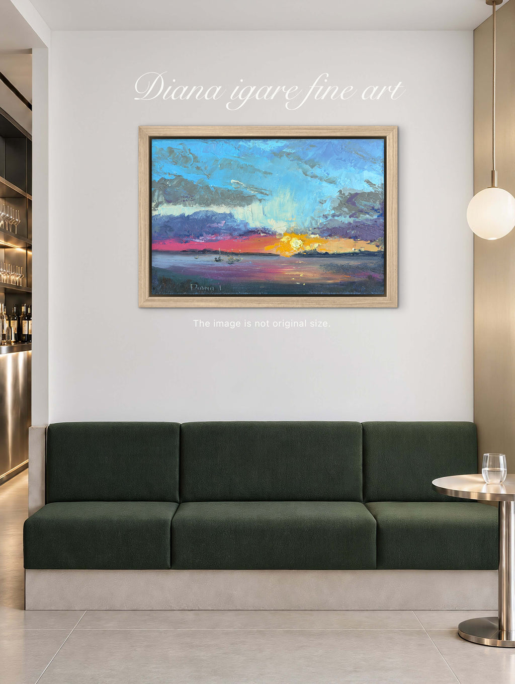 Touch of the sun | Canvas Print | Diana Igare Fine Art | Limited Edition Hand-Embellished Canvas Print