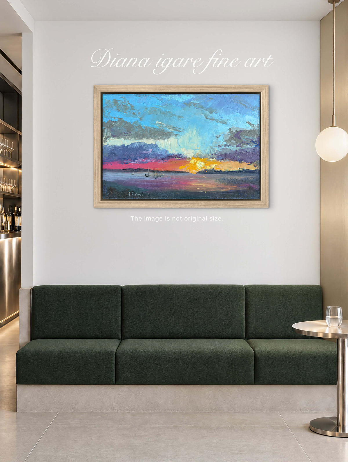 Touch of the sun | Canvas Print | Diana Igare Fine Art | Limited Edition Hand-Embellished Canvas Print