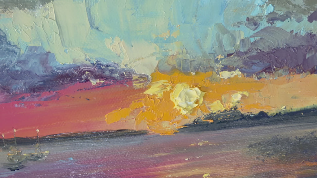 Touch of the sun | Canvas Print | Diana Igare Fine Art | Limited Edition Hand-Embellished Canvas Print