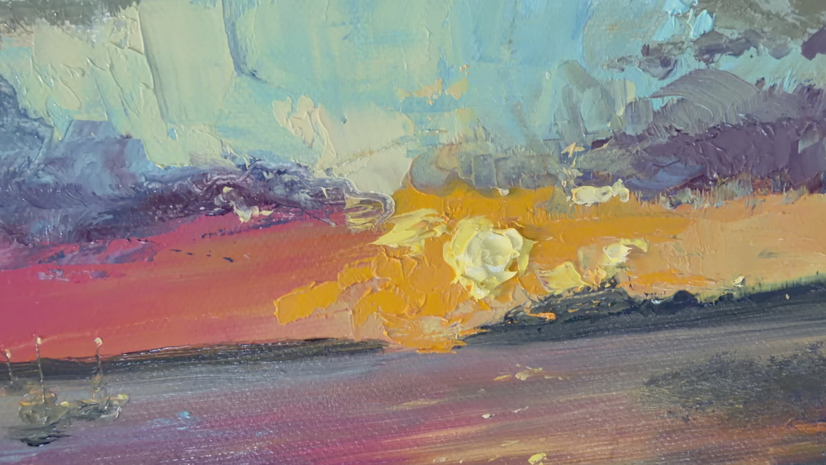 Touch of the sun | Canvas Print | Diana Igare Fine Art | Limited Edition Hand-Embellished Canvas Print