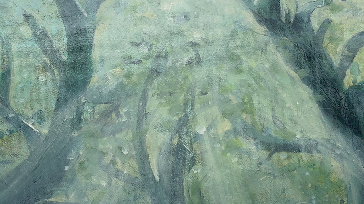Forest Cathedral | Limited Edition Hand-Embellished Canvas Print